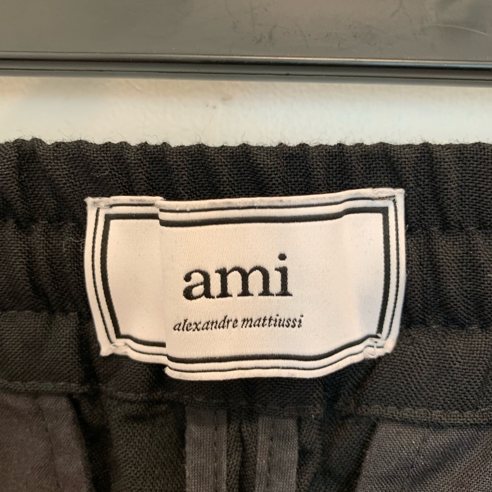 Ami Alexandre Mattiussi black pants. Size 38 (Small) - Picture 3 of 6
